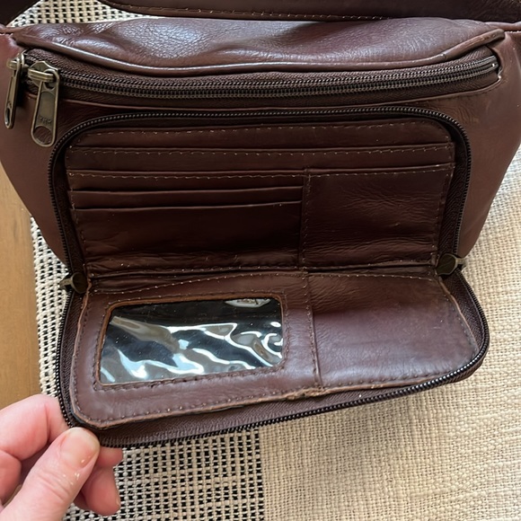 The walking company adjustable Belt bag in brown like leather - Picture 4 of 7